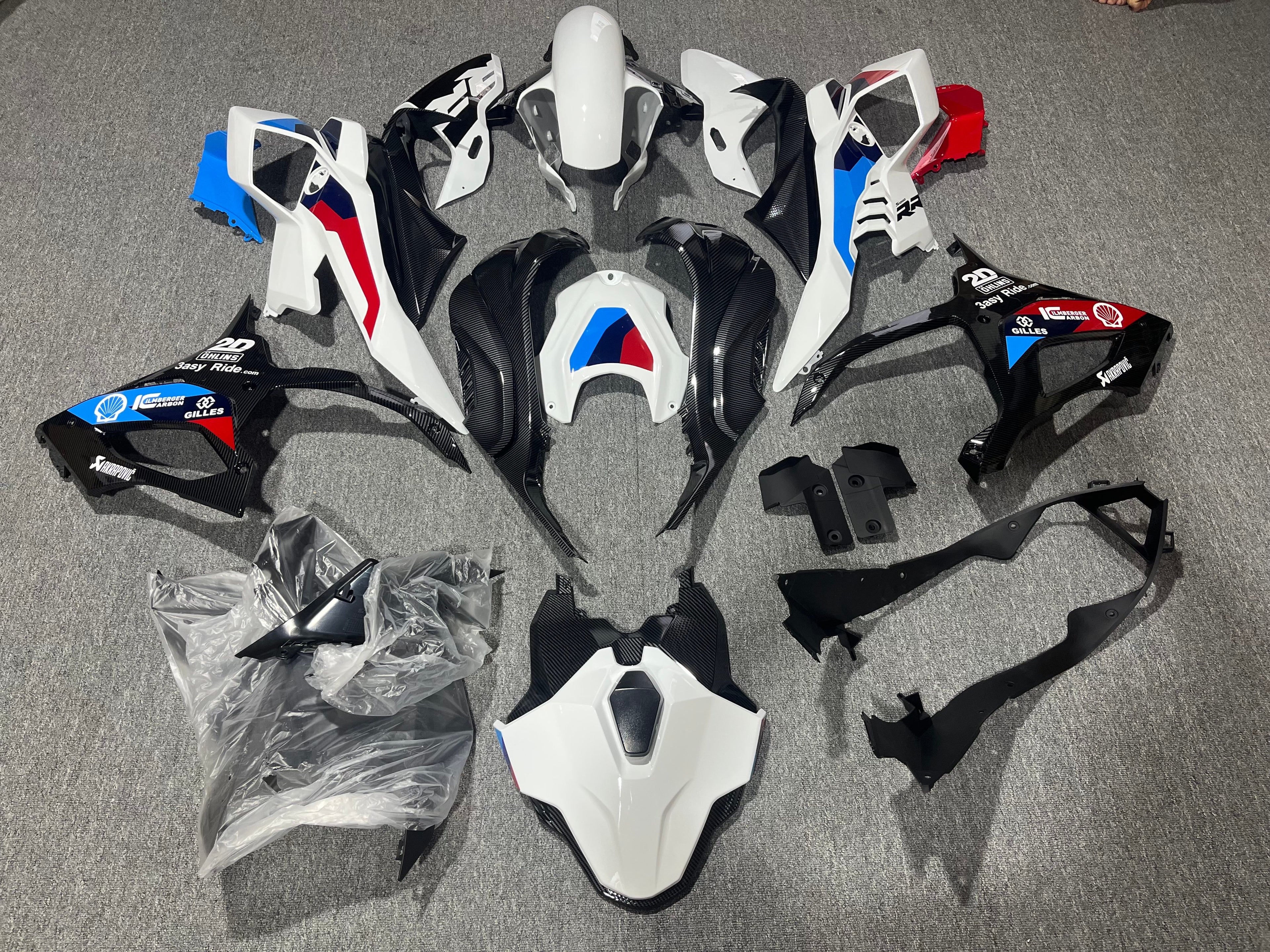 Motorcycle Fairing Kit for BMW S1000RR 2025 Full ABS Injection Plastic Motorcycle Fairing Kit