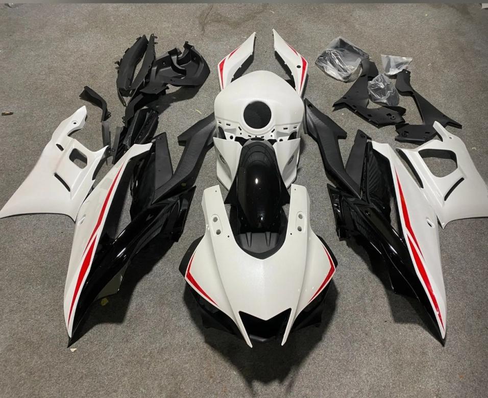 ABS Plastic Injection Motorcycle Fairings Kit Bodywork Frame Sets Compatible with YAMAHA YZF R3  2019 2020 2021 2022 Motorcycle Fairing Kit