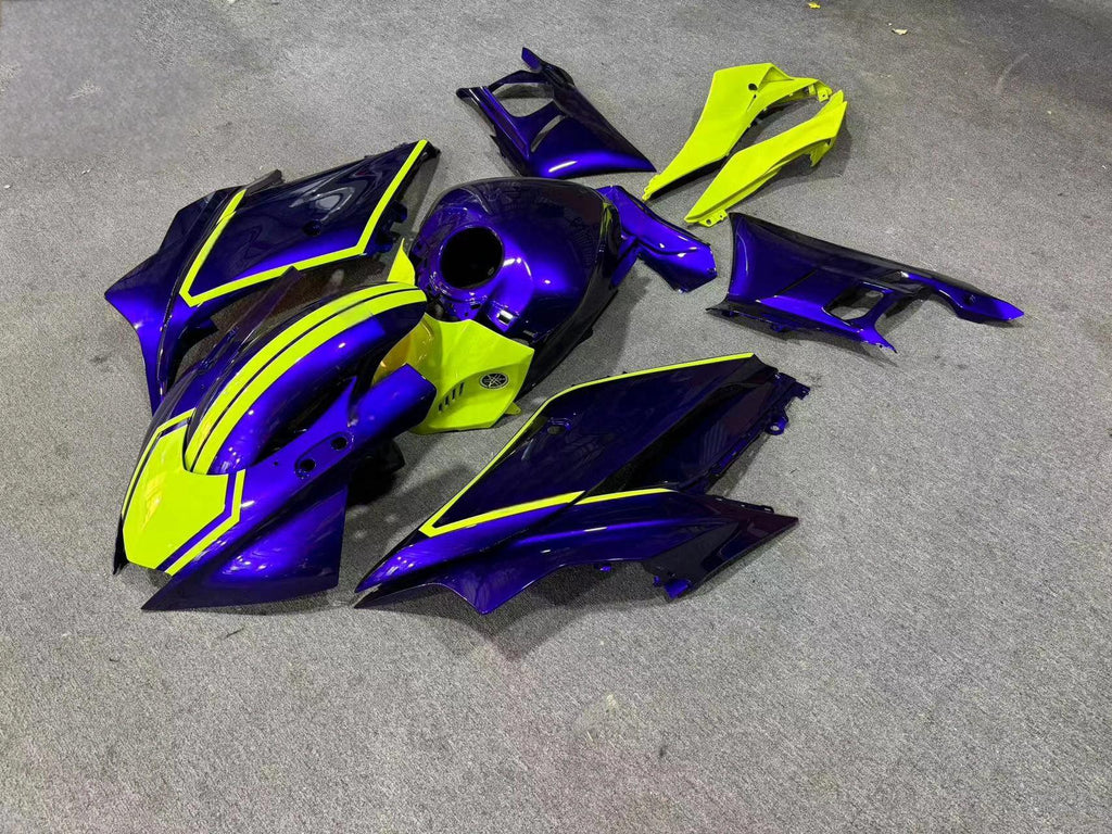 ABS Plastic Injection Motorcycle Fairings Kit Bodywork Frame Sets Compatible with YAMAHA YZF R3 2019 2020 2021 2022 2023 Motorcycle Fairing Kit