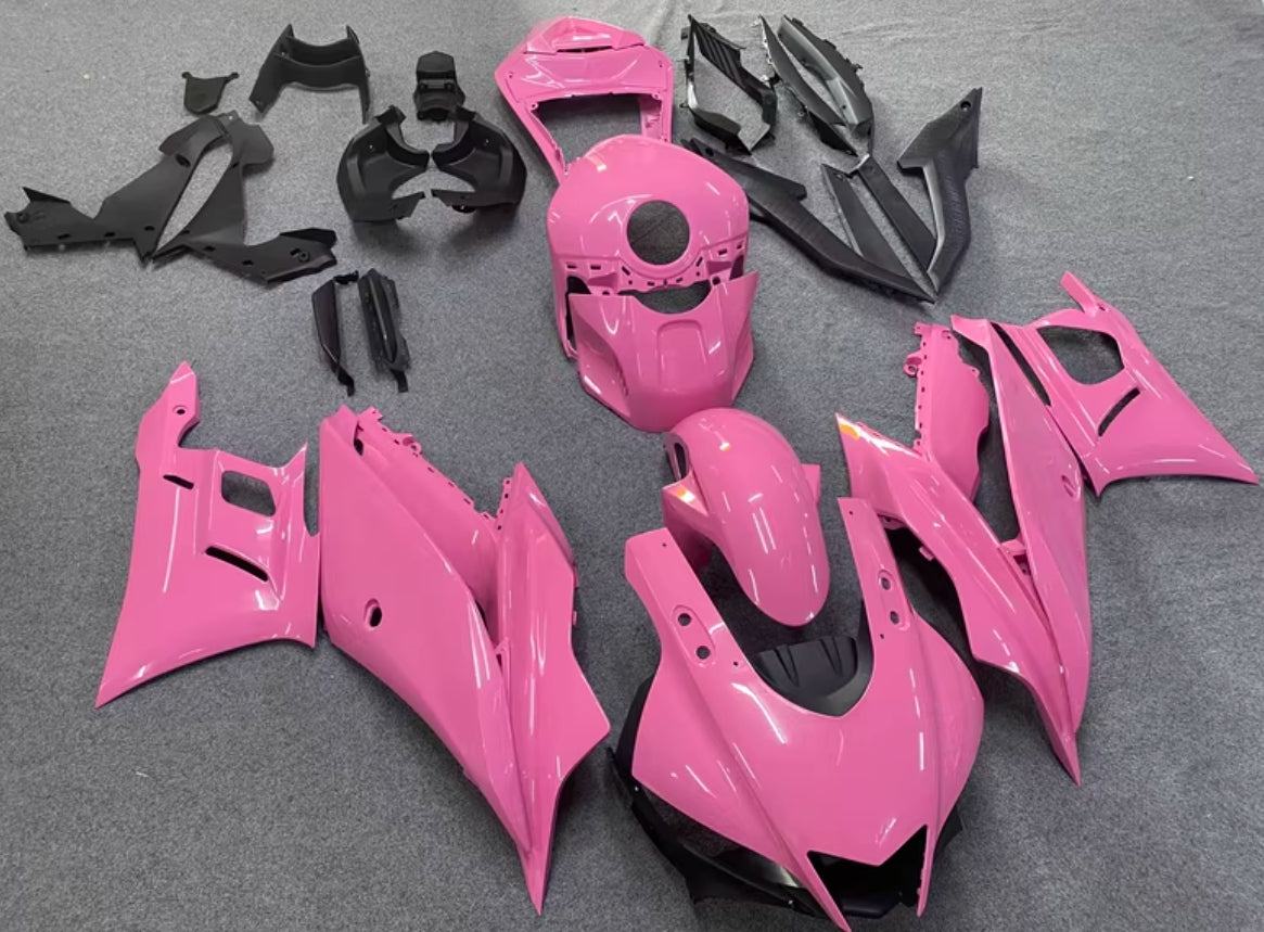 ABS Plastic Injection Motorcycle Fairings Kit Bodywork Frame Sets Compatible with YAMAHA YZF R3  R25  2019 2020 2021 2022 2023 Fairing Kit