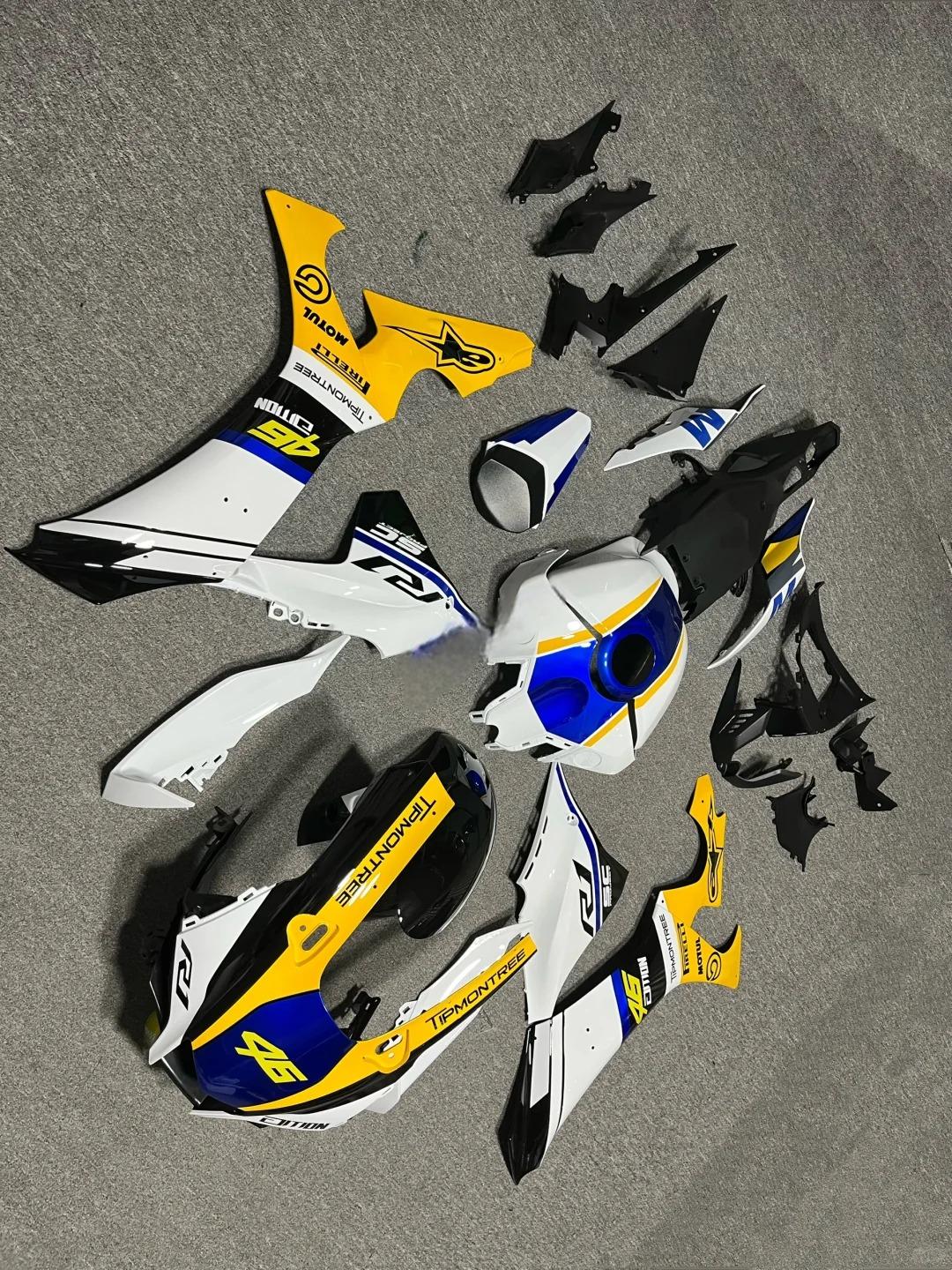 For YAMAHA YZF R1 2020-2025 YZF-R1 Customized Plastic Motorcycle Fairing Kit Customized ABS Plastic Body Parts Set