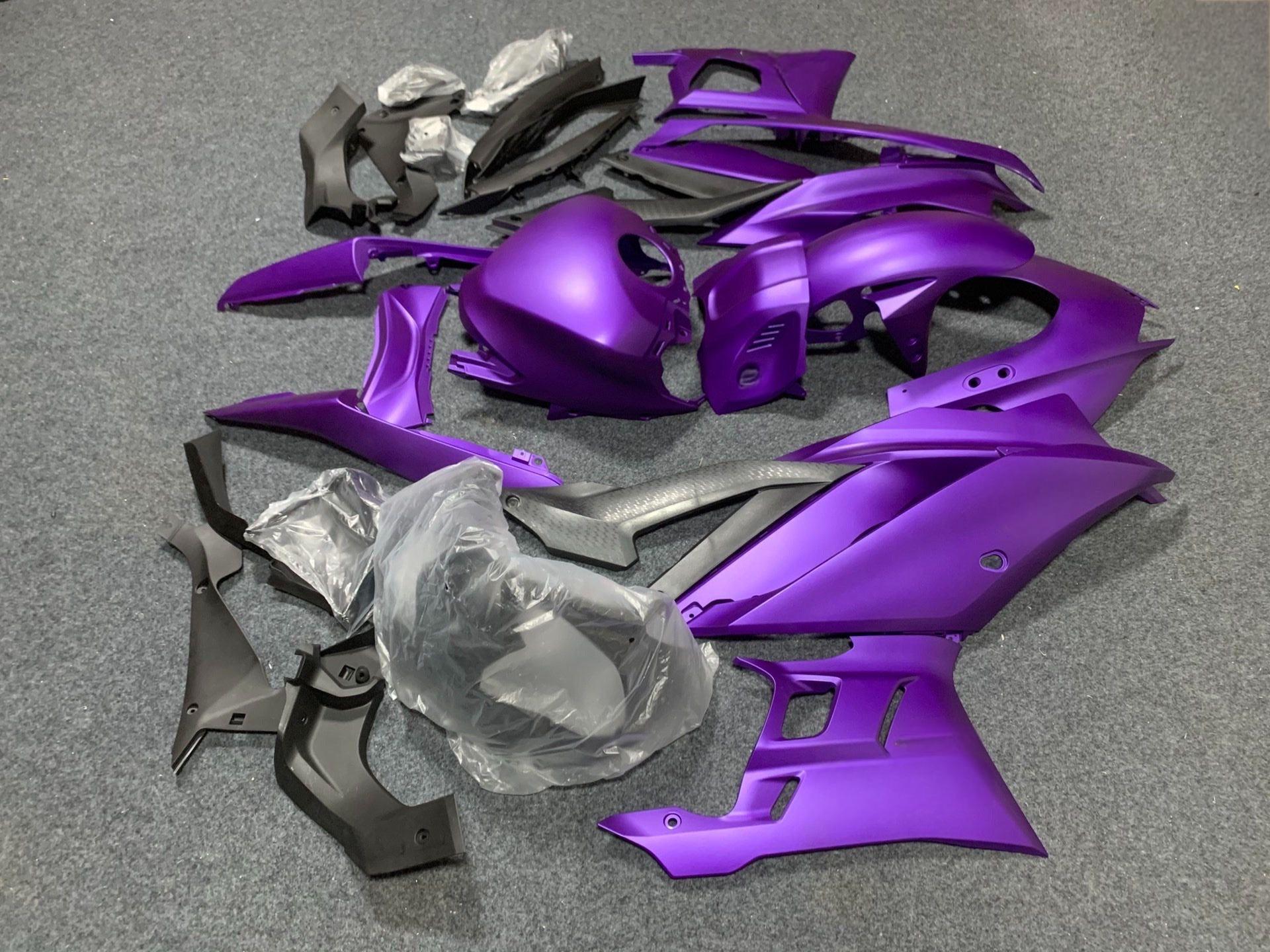 ABS Plastic Injection Motorcycle Fairings Kit Bodywork Frame Sets Compatible with YAMAHA YZF R3  2019 2020 2021 2022 2023 Motorcycle Fairing Kit