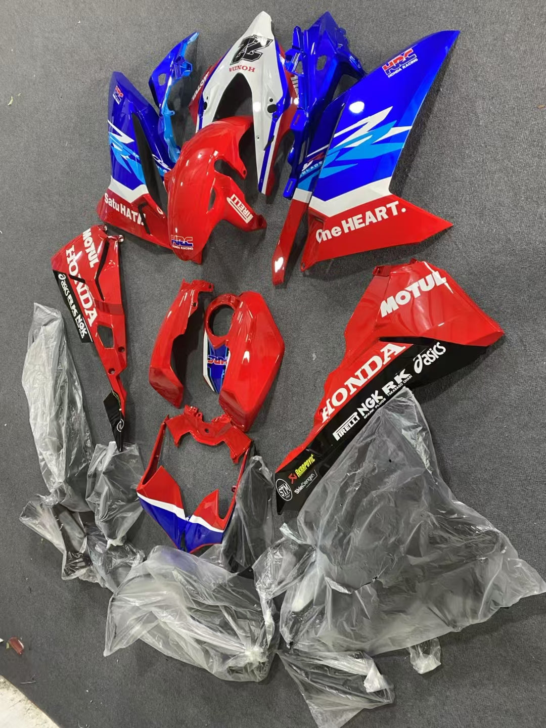 Fairings Honda for Honda CBR 250R 2017-2024 White Black Bodywork Injection Panels Abs Plastic Motorcycle Fairing Kit