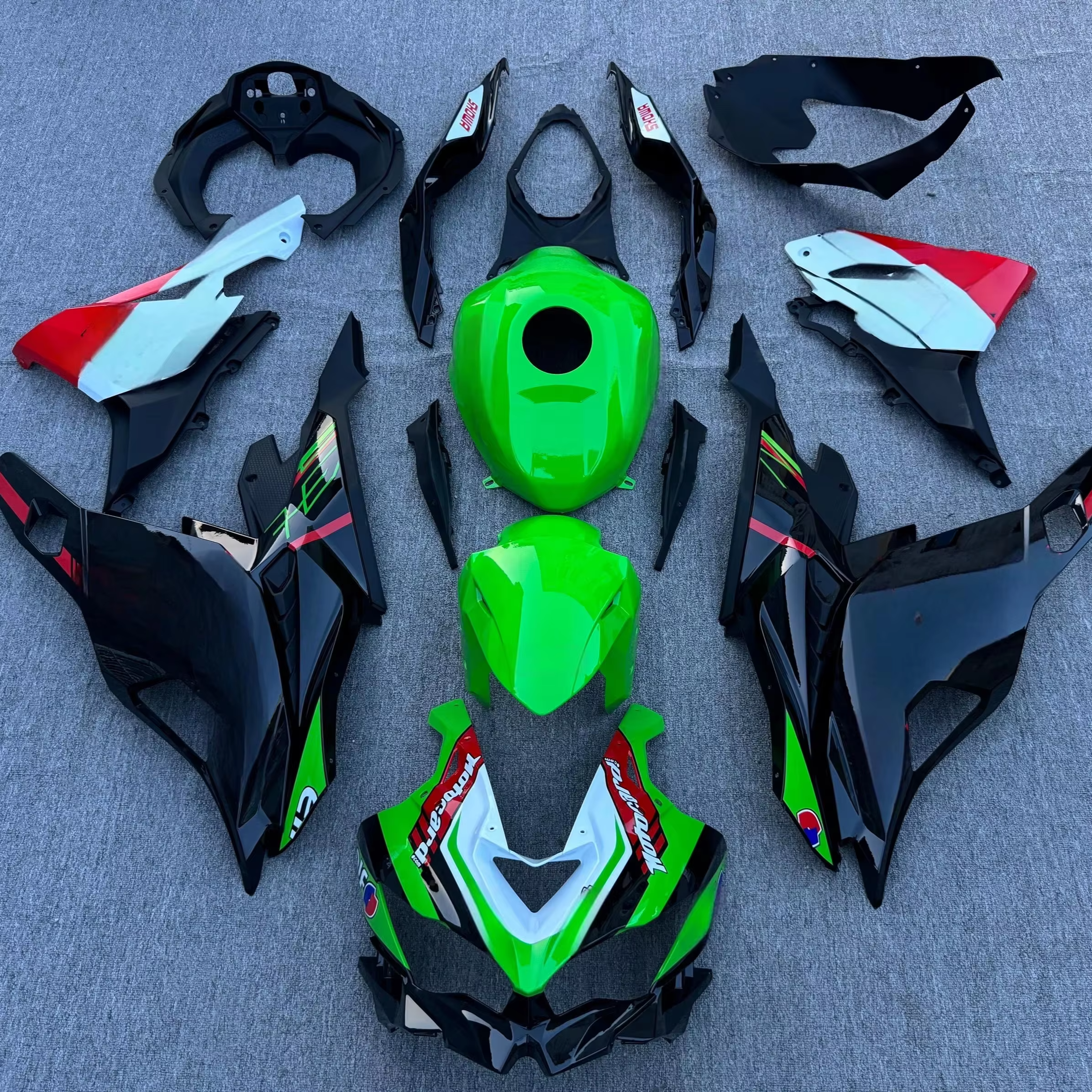 Fairing Kit for Kawasaki ZX4RR 2023  2024 Abs Plastic Injection Motorcycle  Fairing  Kit  Factory Price Wholesale