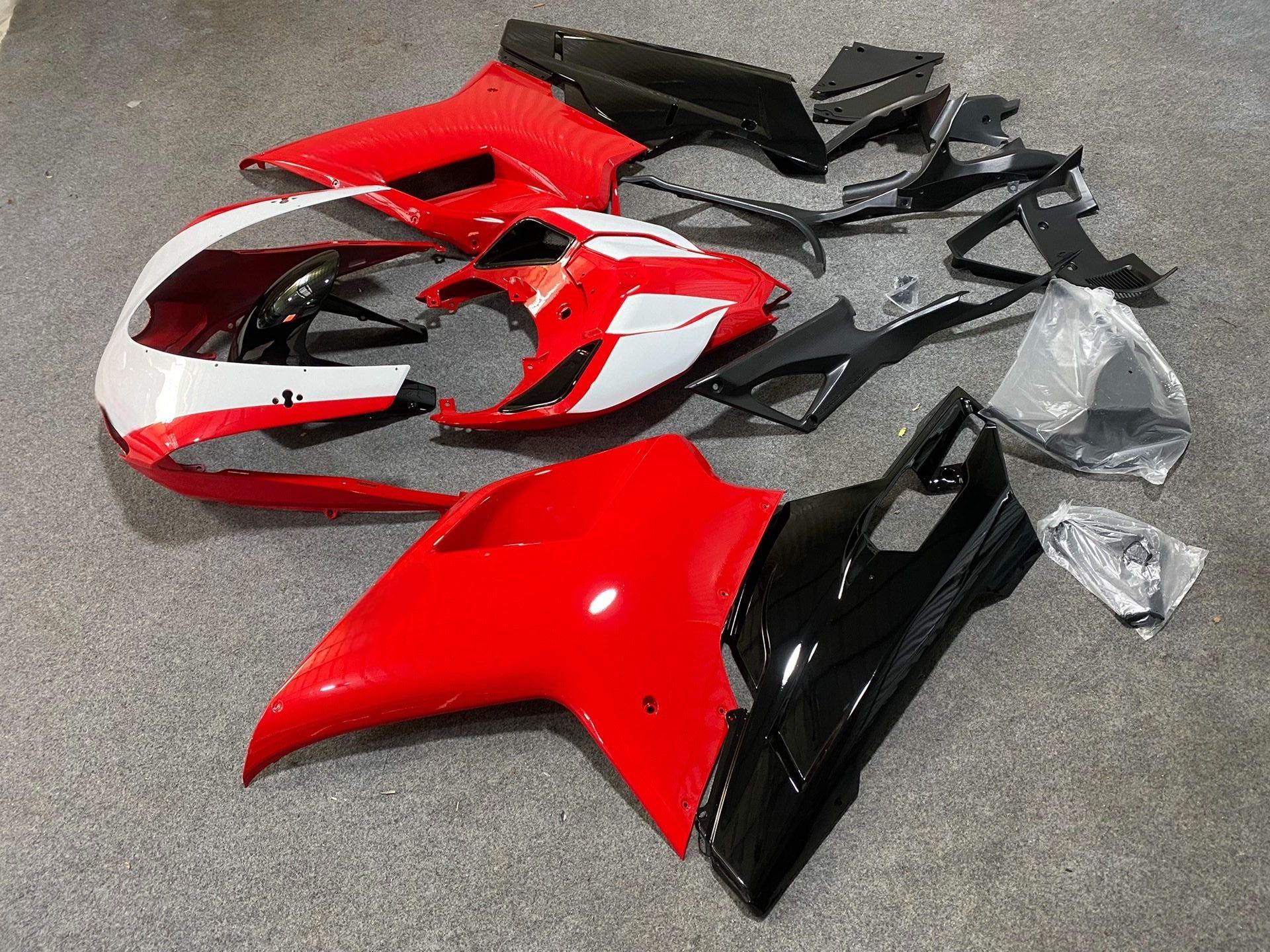 Motorcycle Fairing Kit for Ducati 848 1098 1198 ABS Injection Customized Fairings Motorcycle Fairing Kit