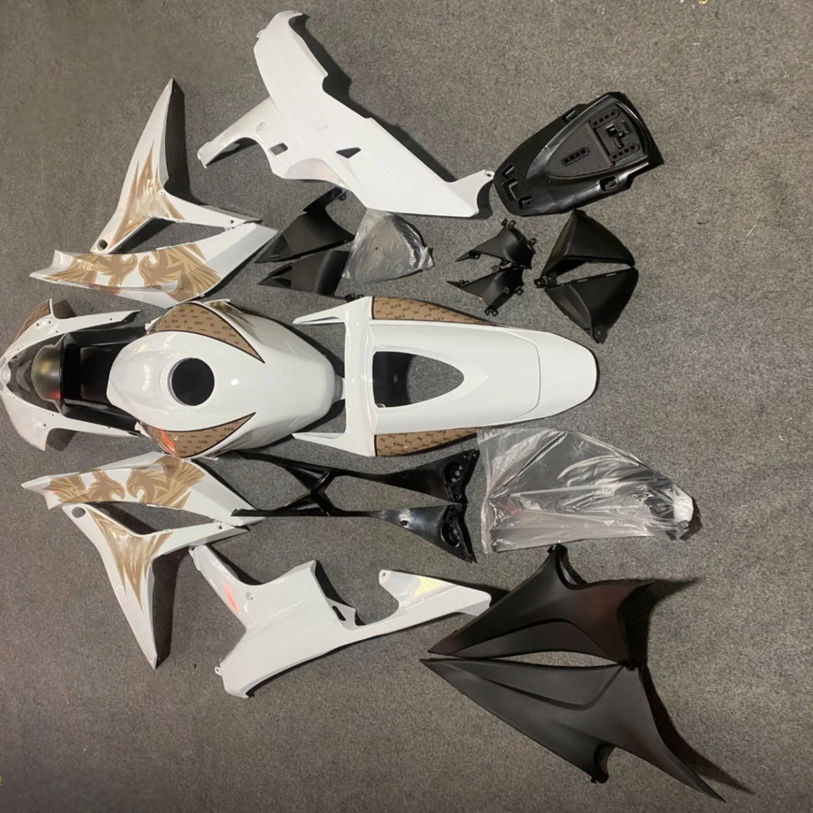 Fairing Kit for Honda CBR600RR  2007  2008  Body Injection Plate Abs Plastic Motorcycle Fairing Kit
