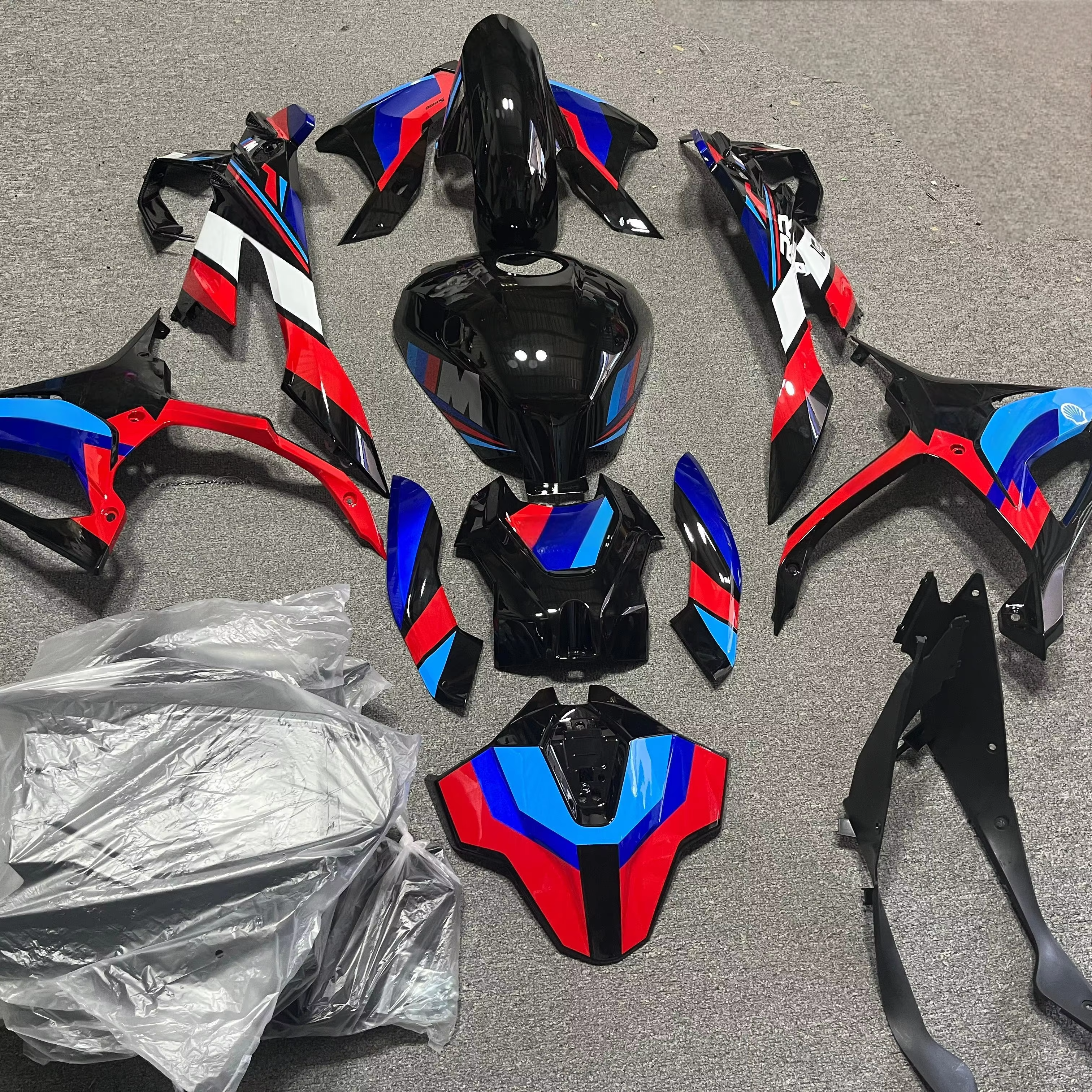 Customized Motorcycle Fairing  Kit for BMW S1000RR M1000RR 2022 Full ABS Injection Plastic Fairing Kit