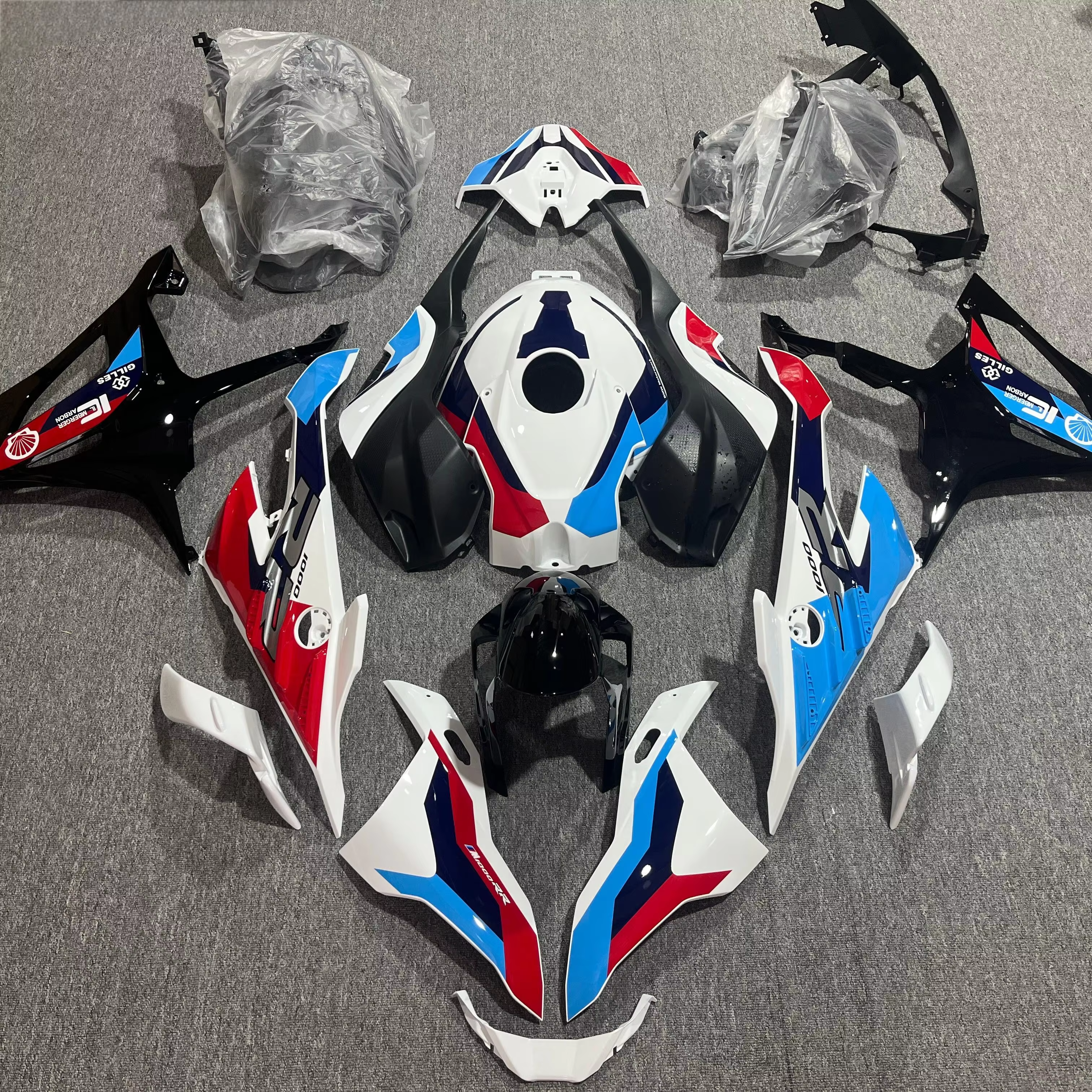 Motorcycle Fairing  Kit for BMW S1000RR 2023 Full ABS Injection Plastic Motorcycle Fairing Kit