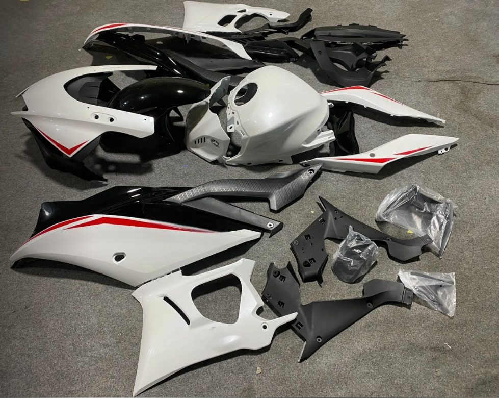 ABS Plastic Injection Motorcycle Fairings Kit Bodywork Frame Sets Compatible with YAMAHA YZF R3  2019 2020 2021 2022 Motorcycle Fairing Kit