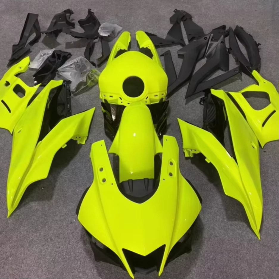 For YAMAHA YZF300 R3 2019 2020 2021 2022 Customized Plastic Motorcycle Fairing Kit Customized ABS Plastic Fairing Kit